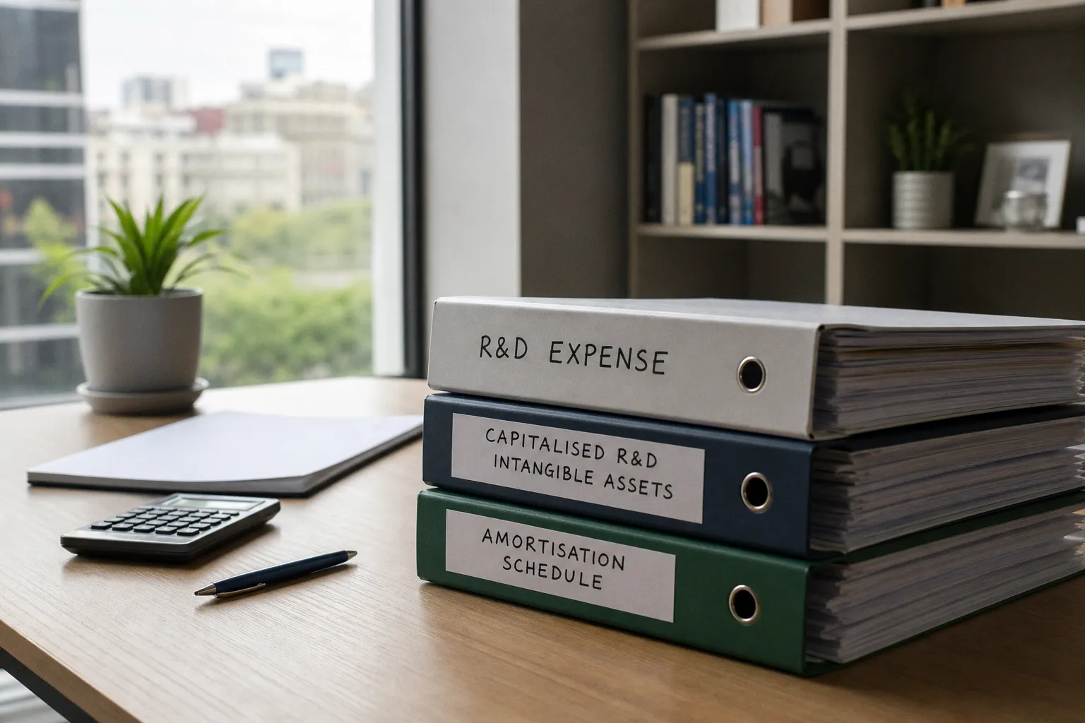 Adjust Operating Income for Capitalized R&D Expenses